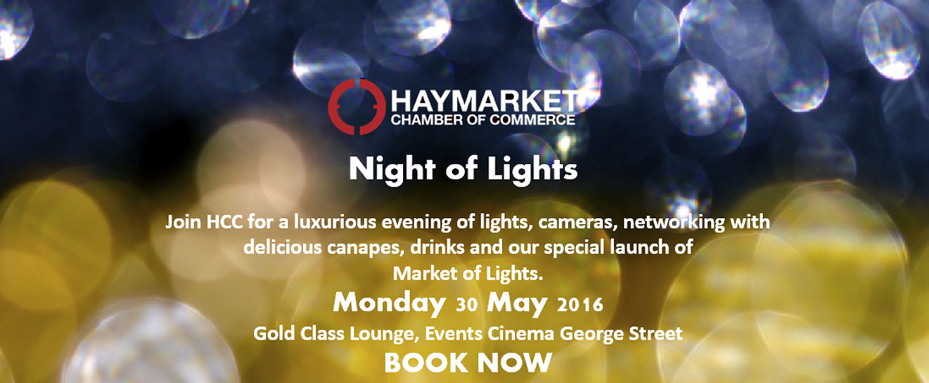 HCC ‘NIGHT OF LIGHTS’ EVENT 30 MAY 2016
