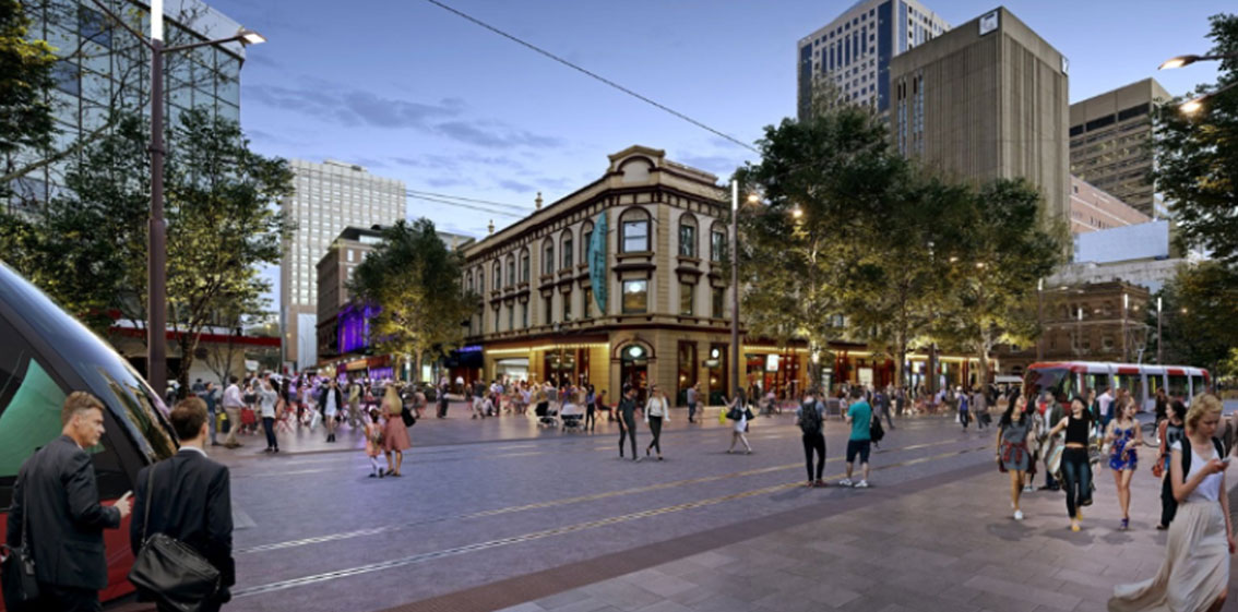 George St South Pedestrianisation project