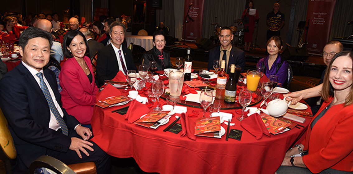 Haymarket Chamber of Commerce Year of the Dragon Lunar New Year Banquet on 15 Feb 2024 in Sydney’s Chinatown