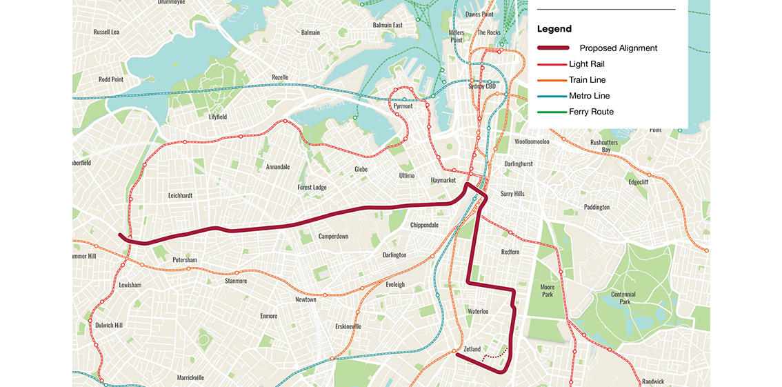 Open Letter to NSW Premier on the Proposed Lightrail from Parramatta Road to Green Square via Central